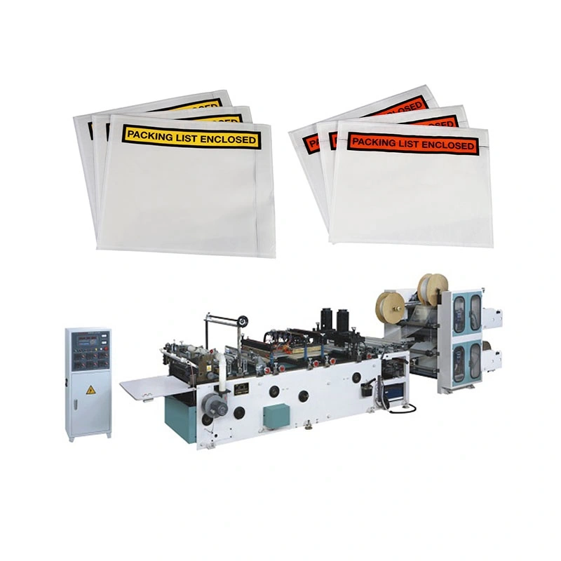 Plastic Packing List Envelopes Making Machine