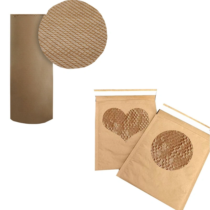 Honeycomb Paper Cushion Padded Courier Mailer Making Machine